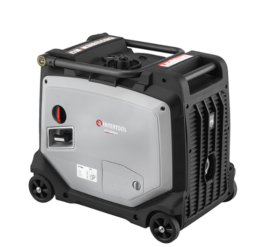 INTERTOOL DT-1355 Генератор бензиновий інверторний 5,0/5,5 кВт, 230 В, бак 11 л, електро/ручний старт, мідна обмотка, STORM