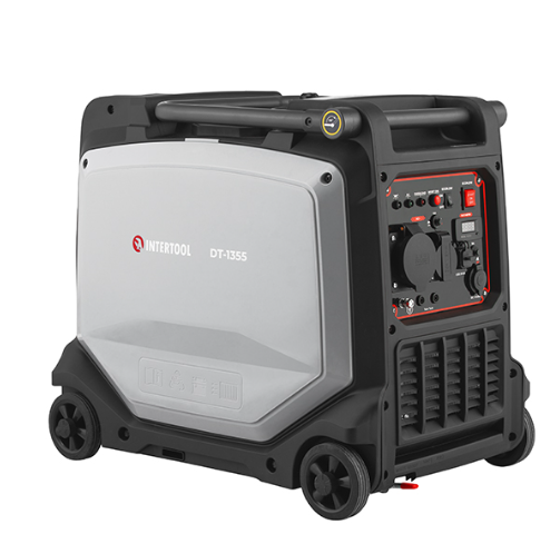 INTERTOOL DT-1355 Генератор бензиновий інверторний 5,0/5,5 кВт, 230 В, бак 11 л, електро/ручний старт, мідна обмотка, STORM