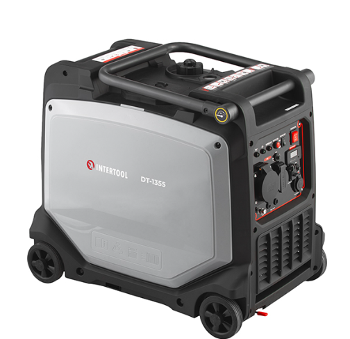 INTERTOOL DT-1355 Генератор бензиновий інверторний 5,0/5,5 кВт, 230 В, бак 11 л, електро/ручний старт, мідна обмотка, STORM