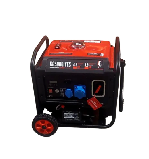Генератор інверторний відкр. типу 4,5/5,0 КВт KG5000iYES (ручний+електр. пуск), КВІТКА PRO