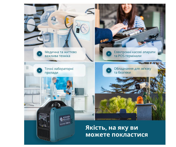 Інверторний генератор Könner & Söhnen 1900i S