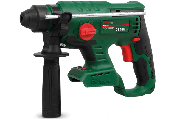 Аккумуляторный перфоратор DWT ABH-20 D,  Число ударів	0-4500 уд\хв 1,7 Дж