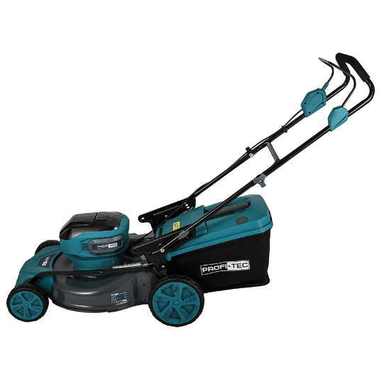Акумуляторна газонокосарка PROFI-TEC EcoCut 51 Pro (2×PT2080EP (8.0 Аг), зарядний пристрій)
