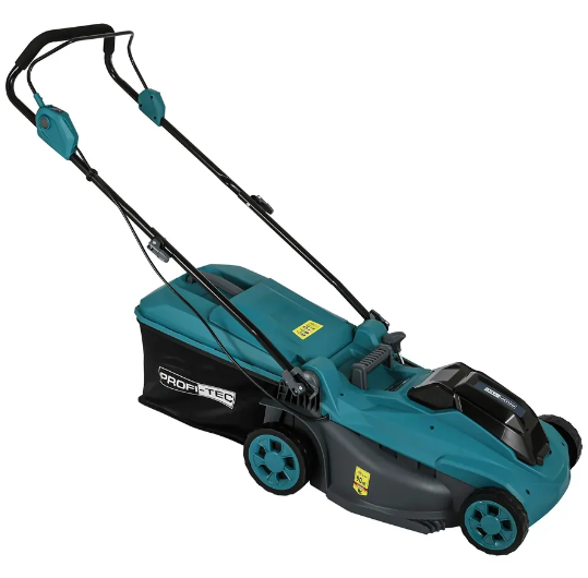 Акумуляторна газонокосарка PROFI-TEC EcoCut 43 Lite (2×PT2040EP (4.0 Аг), зарядний пристрій)