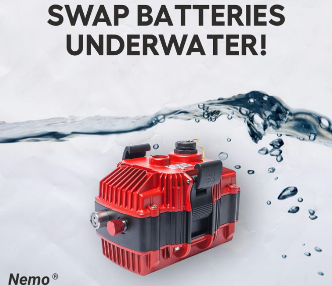 Підводна кутова шліфмашина (болгарка ) Nemo Angle Grinder - 50M V2