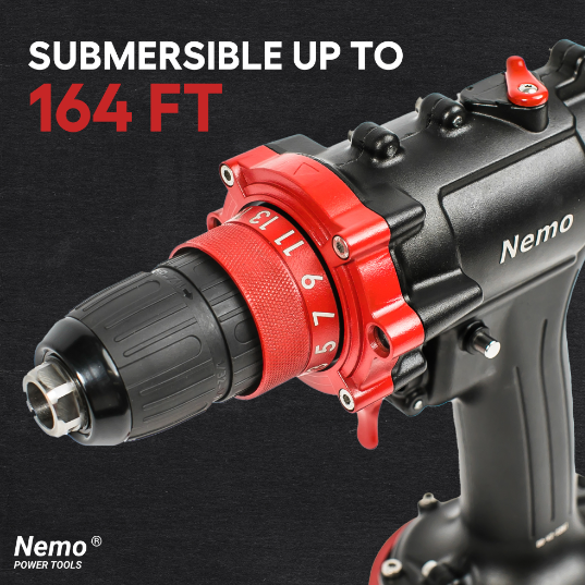 Підводний акумуляторний дриль-шуруповерт Nemo V2 Divers Edition Drill - 50M