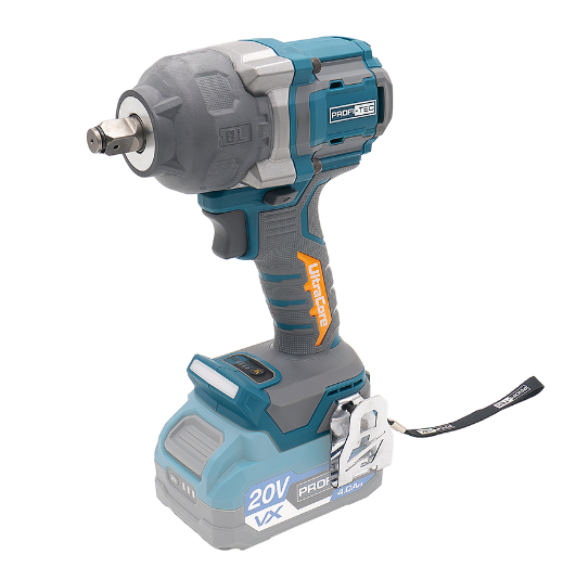 Акумуляторний гайковерт PROFI-TEC PPTW11020 UltraCore (2×PT2040EP (4.0 Аг), зарядний пристрій)