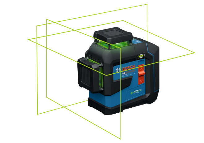 Лазерний лінійний нівелір Bosch GLL 80-33 G Professional LB 10, аксесуари