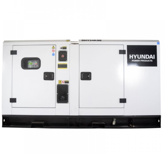 Електростанція дизельна Hyundai DHY 34KSE з блоком автоматичного запуску (ATS 100)