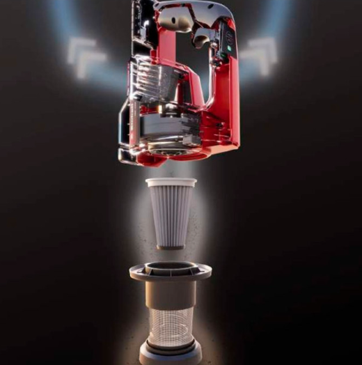 Пилесос професійний  безщітковий аккумуляторний Einhell TE-SV 18 Li - Solo (2347180)