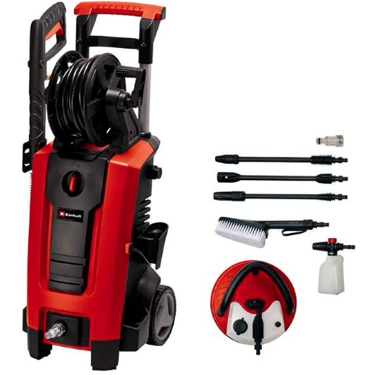 Мийка високого тиску Einhell TE-HP 170 (4140770) 2300 Вт, тиском 170 бар та продуктивністю 440 л/год