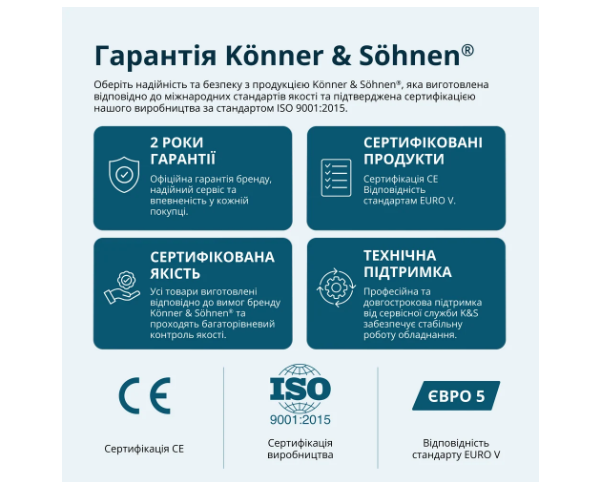 Дизельний інверторний генератор у шумозахисному кожусі KS 6500iDE S ATSR