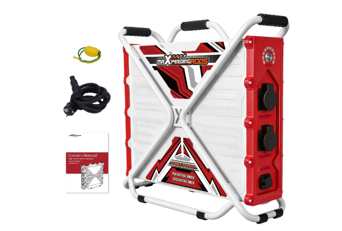Зарядна станція MaxpeedingRods MXR-PG3600 Чиста синусоїда, IP54,  швидка зарядка, 30 дБ, 3600 Вт