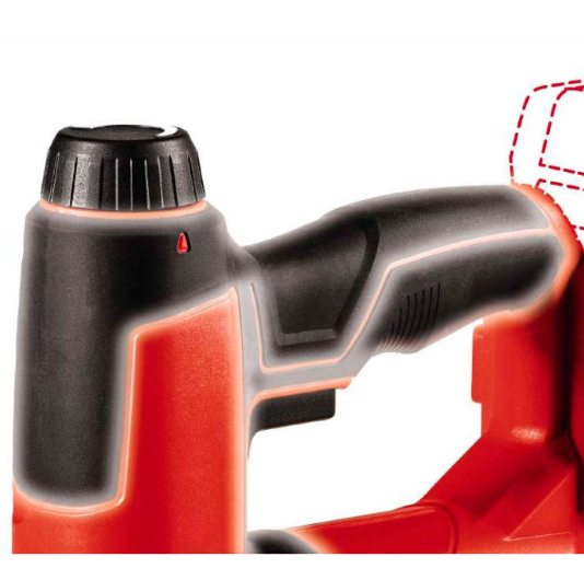 Акумуляторний степлер Einhell TE-CN 18 Li - Solo (4257790) 20 пострілів/хв, скоби та цвяхи, регулювання глибини