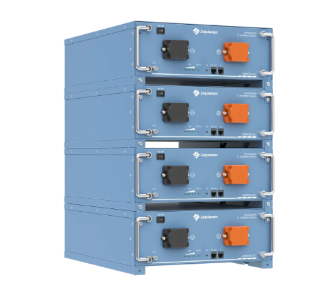 Комплект резервного живлення Гібрідний інвертор Solplanet ASW6000H-S2 AFCI + Низьковольтна батарея  ASW5120-LB 5,12 кВт·год